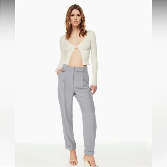 Wilfred Dashwood High waisted pleated crepe pants Size 14 - Picture 1 of 9